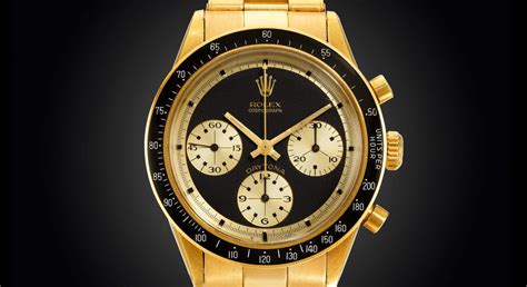 rolex in auction